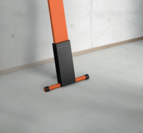 Luctra Draadloze LED-vloerlamp Flex met biodynamisch licht, licht koud- tot warmwit - biologisch werkend licht, oranje