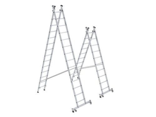 MUNK Multifunctionele reformladder met nivello®-ligger/ladderschoenen