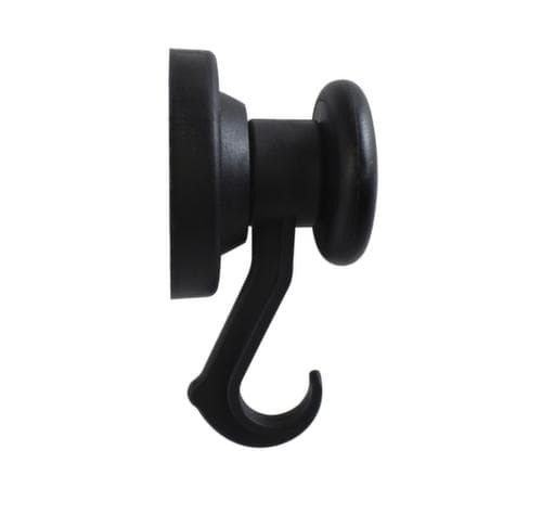 MAUL Haakmagneet, zwart, Ø 53 mm