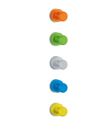 MAUL Kegelmagneet, op kleur gesorteerd, hoogte x Ø 16 x 12 mm