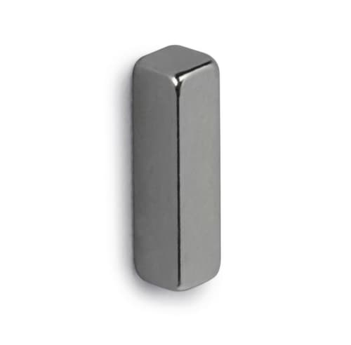 MAUL Staafmagneet, lichtzilverkleurig, hoogte x breedte x diepte 15 x 4 x 4 mm