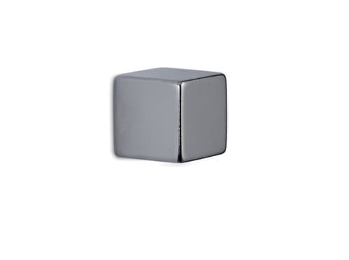 Kubusmagneet, lichtzilverkleurig, hoogte x breedte x diepte 20 x 20 x 20 mm