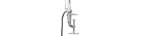 LED-tafellamp, licht neutraalwit, zilverkleurig