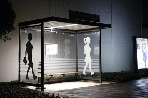 LED-plafondlamp InLight 3 voor rokersoverkapping, 264 x LED, neutraalwit
