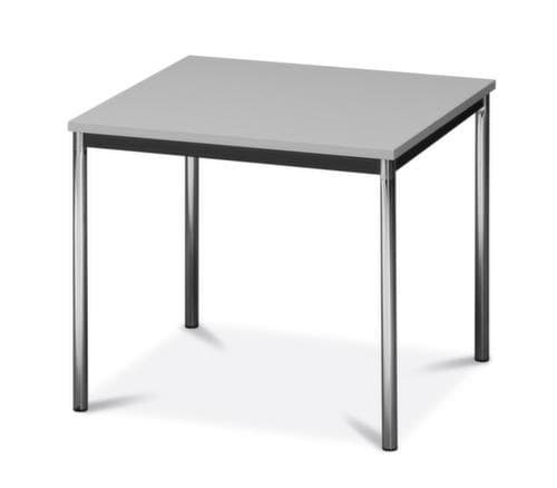 Multifunctionele tafel met ronde buizen met 4-voetonderstel