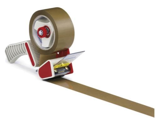 Pvc-plakband voor pakketten tot 35 kg, lengte x breedte 66 m x 50 mm