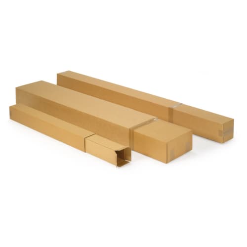 Lange verzenddoos, enkelvoudige golf, 1500 x 150 x 150 mm