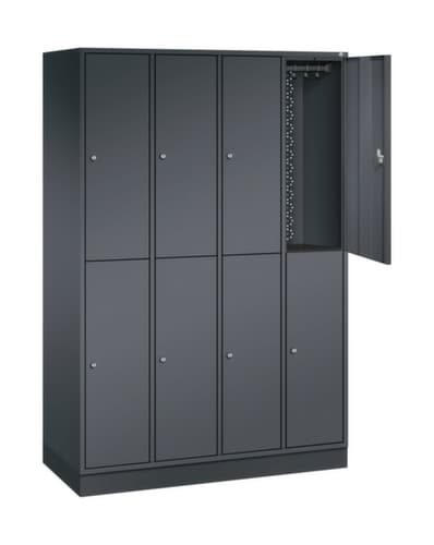 C+P Dubbele garderobekast Intro, vakbreedte 260 mm