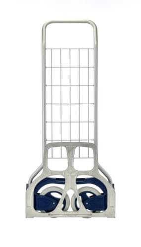 RuXXac in-/uitklapbare aluminium steekwagen, draagvermogen 125 kg, polymeer banden