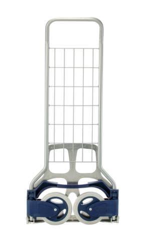 RuXXac in-/uitklapbare aluminium steekwagen, draagvermogen 125 kg, polymeer banden