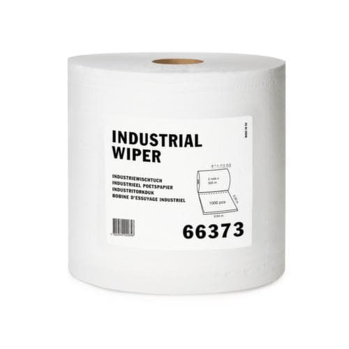 Poetsdoekrol voor industrie