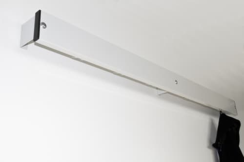 Sypro Hakenlijst, met jashaak, RAL7035 lichtgrijs