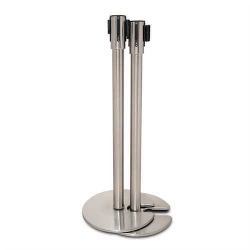 Moravia Sjorbandsysteem MORION, lengte afzetlint 2,5 m, paal aluminium