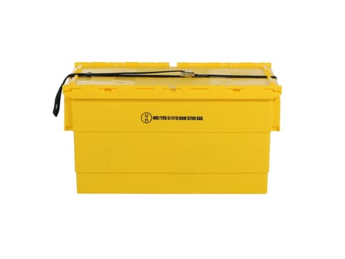 Lithium-ionen opslagcontainer met brandwerend vulmateriaal, inhoud 55 l