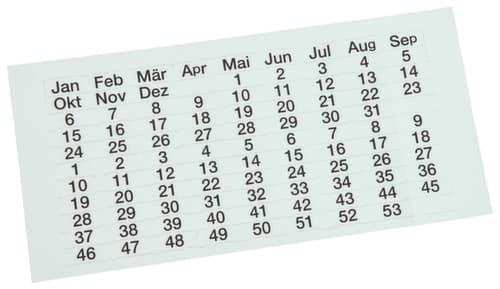 EICHNER Zelfklevende folie voor planningsbord
