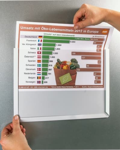 EICHNER Displaypaneel, DIN A4, achterzijde magnetisch