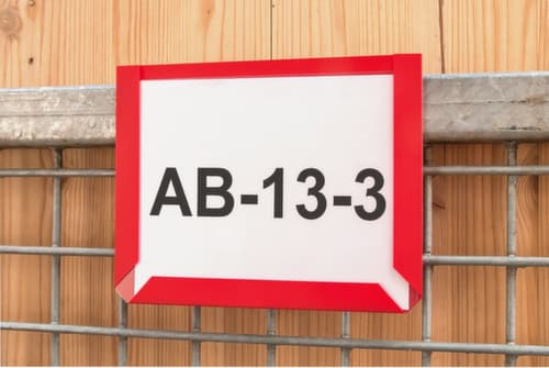 EICHNER Displaypaneel, DIN A4, achterzijde magnetisch