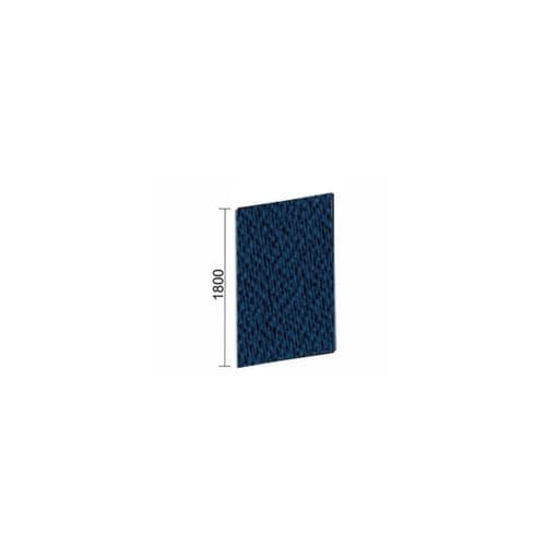 Gera Geluiddempende scheidingswand Pro ProfiLine, hoogte x breedte 1800 x 1200 mm, wand blauw