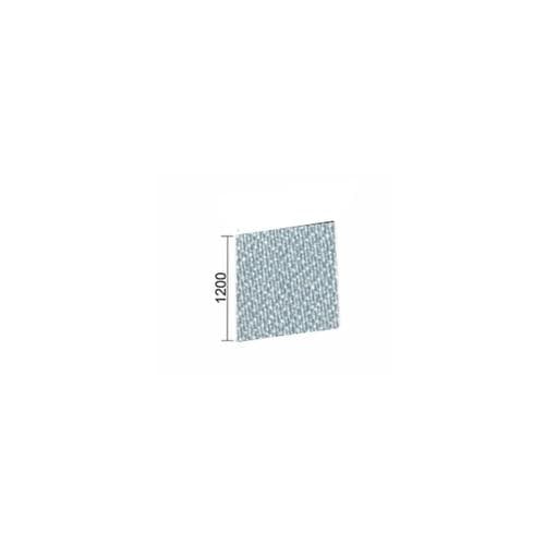 Gera Geluiddempende scheidingswand Pro ProfiLine, hoogte x breedte 1200 x 1200 mm, wand grijs