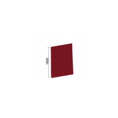 Gera Scheidingswand Pro BasicLine, hoogte x breedte 1600 x 1600 mm, wand rood