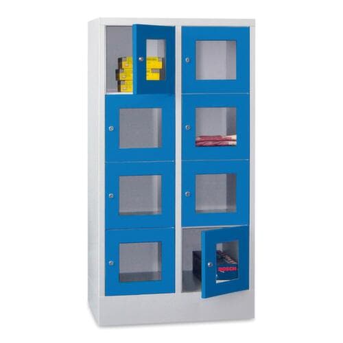 PAVOY Lockersysteem Basis met vensterdeuren + maximaal 8 vakken