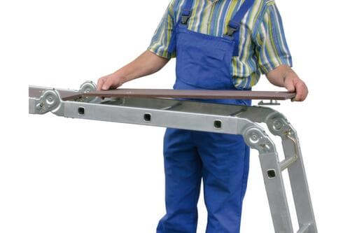 Krause Multifunctionele vouwladder STABILO® Professional, 4 x 3 sporten met profiel