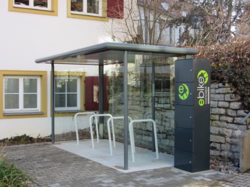 BIK TEC E-bike laadstation TOWER, RAL7016 antracietgrijs/RAL7016 antracietgrijs