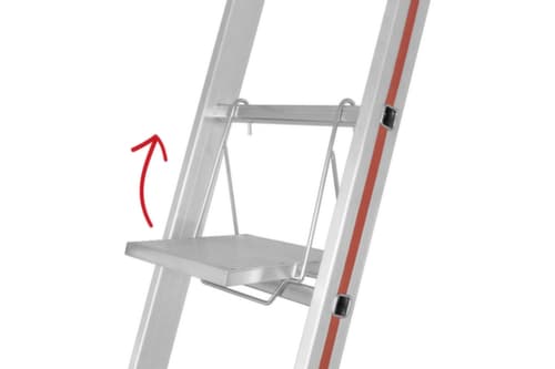 Hymer Inhangtrede voor staande ladder met sporten, 250 mm