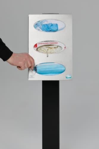 VAR Universele dispenser voor doeken, maskers en handschoenen