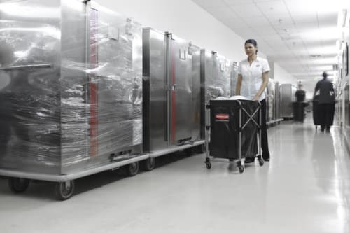 Rubbermaid Inklapbare wasgoedwagen X-Cart