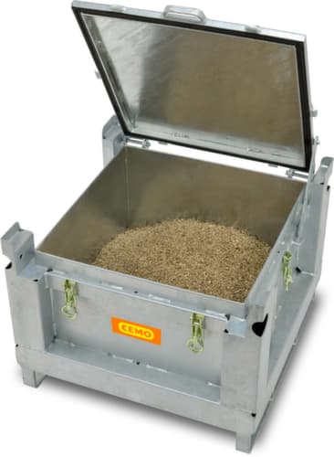 Cemo Lithium-ionen voorraadhouder met rubberen afdichting, inhoud 120 l