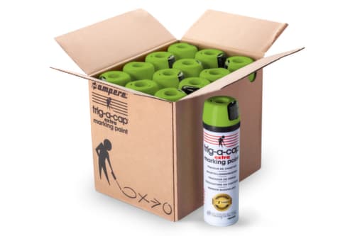 a.m.p.e.r.e. Markeerspray trig-a-cap EXTRA, groen