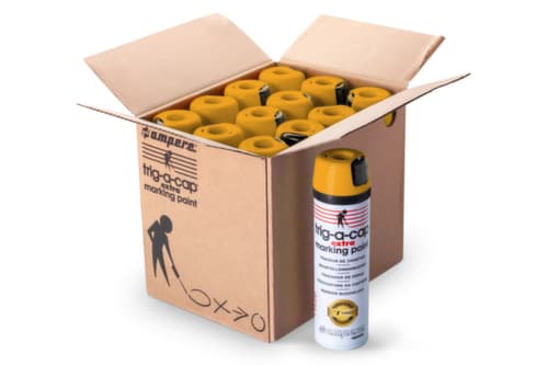 a.m.p.e.r.e. Markeerspray trig-a-cap EXTRA, oranje