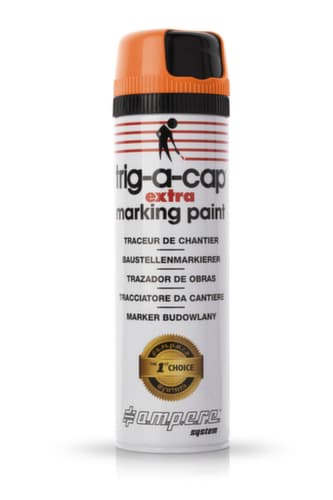 a.m.p.e.r.e. Markeerspray trig-a-cap EXTRA, oranje