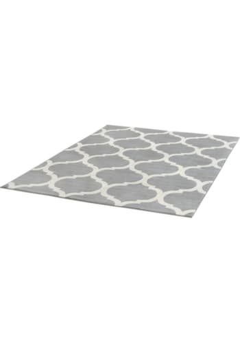 Paperflow Licht vloerkleed Canvas van meerkleurig garen