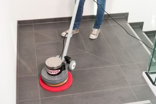 Orbitale eenschijfsmachine EEM 13 R met pomptank en 2 borstels, vermogen 250 W