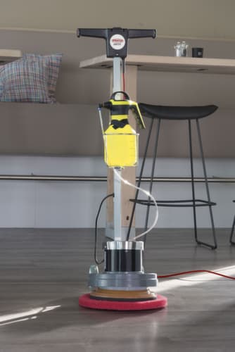 Orbitale eenschijfsmachine EEM 13 R met pomptank en 2 borstels, vermogen 250 W