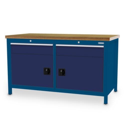Bedrunka + Hirth Werkbank, 2 laden, 2 kasten