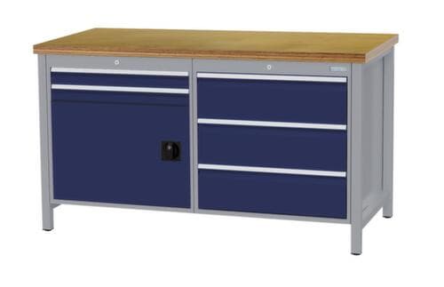 Bedrunka + Hirth Werkbank, 5 laden, 1 kast