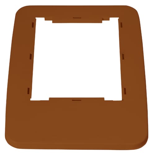 Frame probbax® voor montagetafel voor afvalverzamelaar, bruin