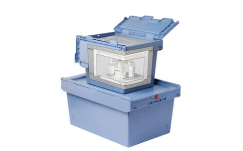 BITO Thermisch geïsoleerde herbruikbare container, inhoud 5 l, krokodildeksel