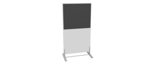 Nowy Styl Scheidingswand E10 van hout met stoffen bekleding, hoogte x breedte 1545 x 800 mm