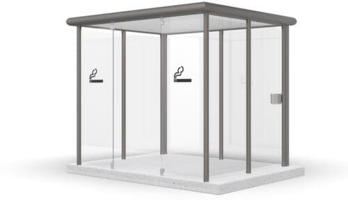 BIK TEC Rokersoverkapping RX 2.0 voor maximaal 15 personen
