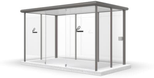 BIK TEC Rokersoverkapping RX 2.0 voor maximaal 15 personen
