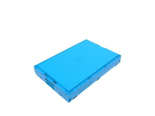 Walther Faltsysteme Vouwkrat, blauw, inhoud 44 l, klapdeksel
