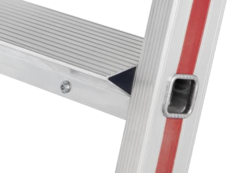 Hymer opzettrede voor staande ladder met sporten, 285 mm