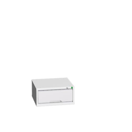 bott Ladekast verso, 1 lade(n), RAL7035 lichtgrijs/RAL7035 lichtgrijs