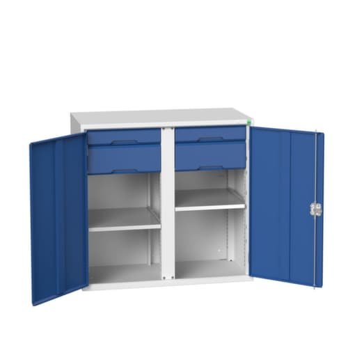 bott Universele kast verso met legborden en laden, breedte 1050 mm