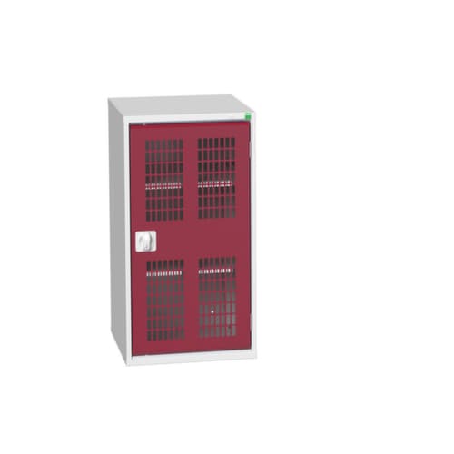 bott kast met openslaande deuren verso en ventilatiesleuven, breedte 525 mm