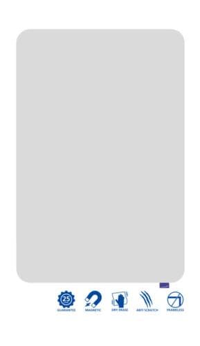 Legamaster Geëmailleerd whiteboard ESSENCE in wit, hoogte x breedte 1500 x 1000 mm